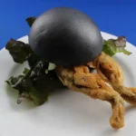 Fried Frog Black Burger