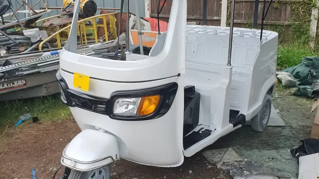 Tuk Tuk Being Reassembled