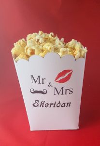 Branded Popcorn Box