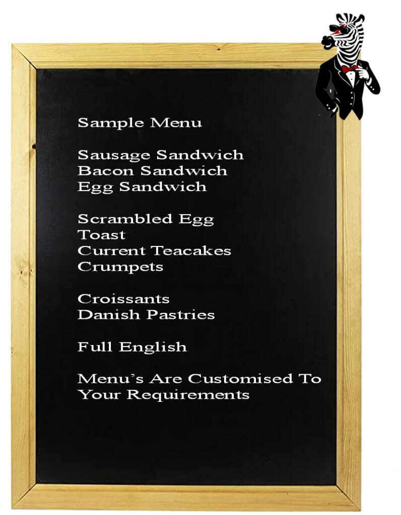 Breakfast Menu