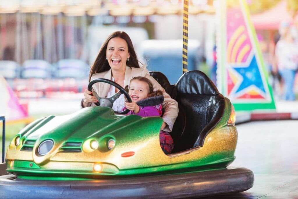 Traditional Funfair Dodgems Ride Traditional Funfair Dodgems Ride