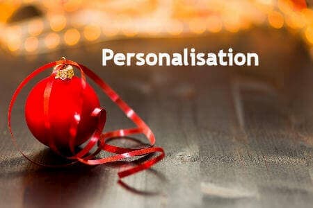 Christmas Bauble Personalisation