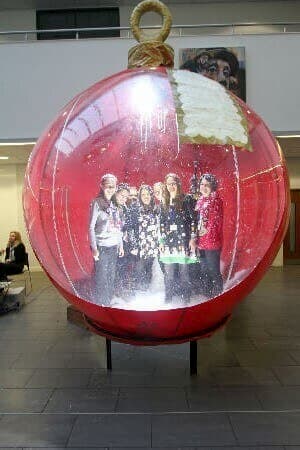 Christmas Bauble Photo Globe
