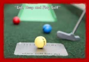 Crazy Golf For Weddings Parties Events