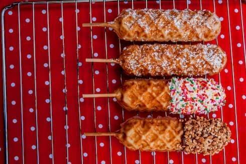 Waffles On A Stick