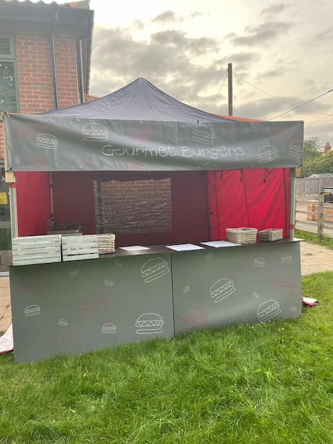 Gourmet Burger Streetfood Stall