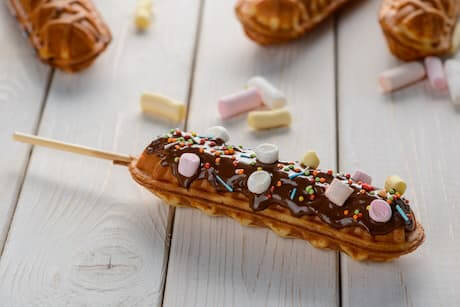 Waffle On A Stick Cart Hire