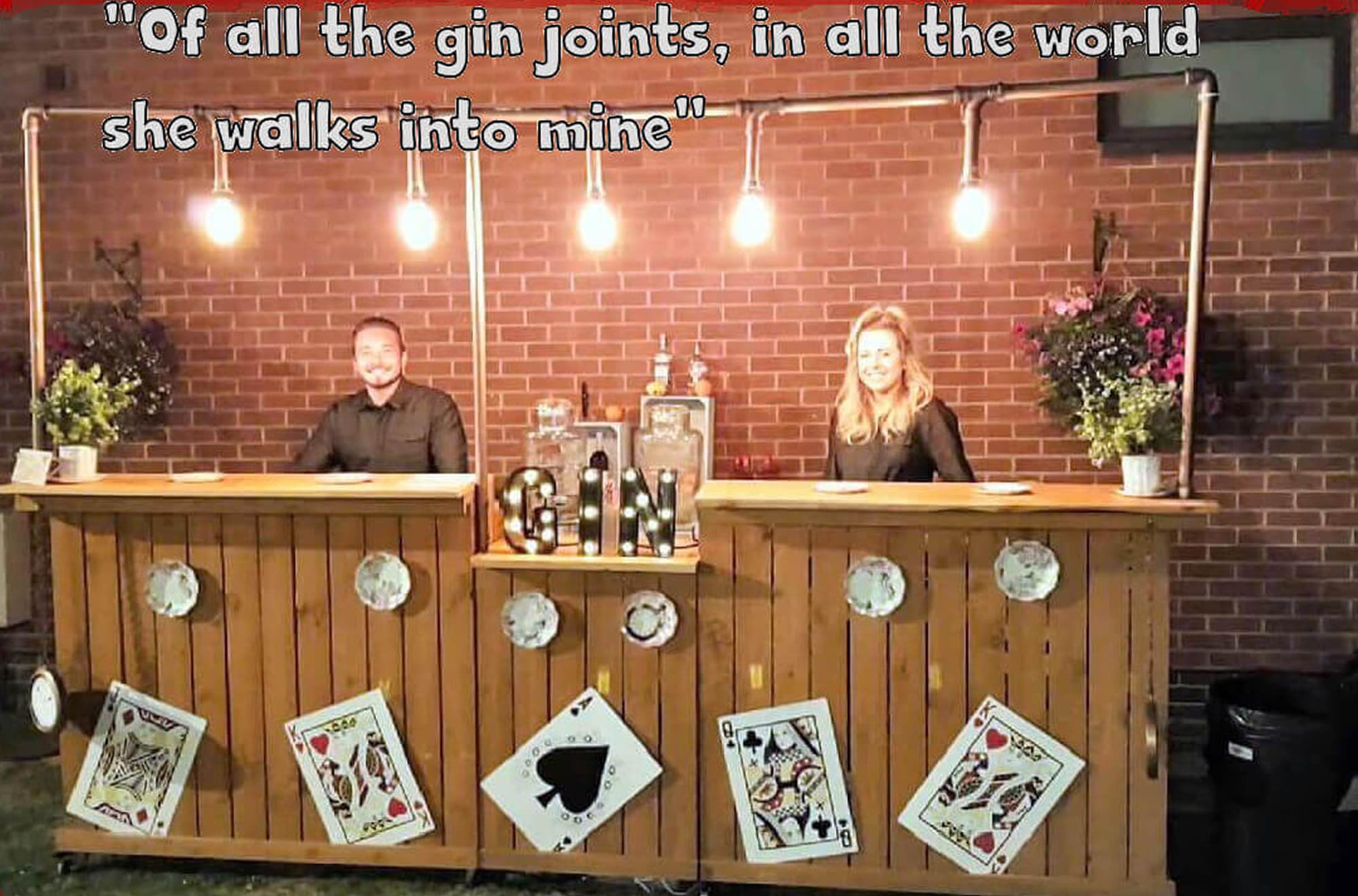 Hire Gin Bars Lux Gin Bar Range Crazy & Co.