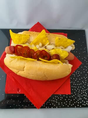 Gourmet Nacho Hot Dog