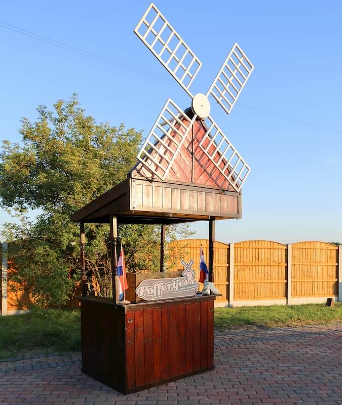 Our Little Dutch Windmill-Cart