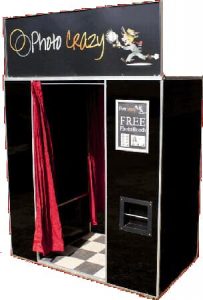 Retro Booth Black For Hire