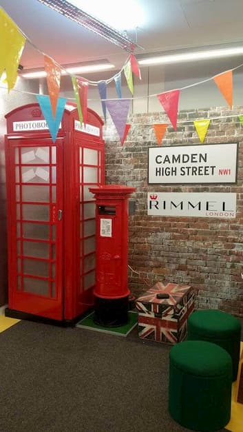 Rimmel London Telephone Booth