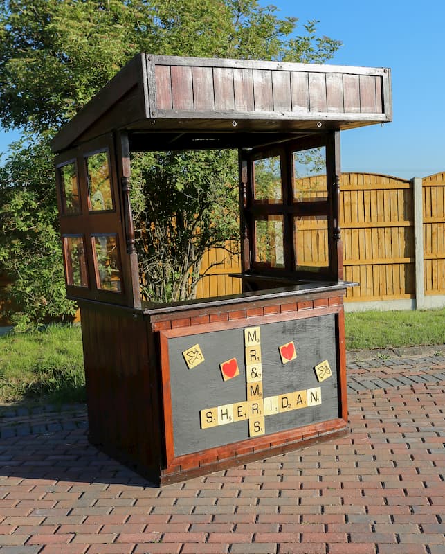 Scrabble Wedding Cart Hire