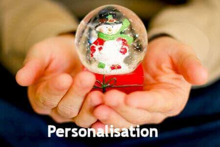 Snow Globe Personalisation