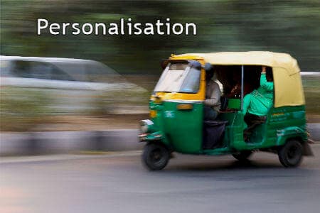 Tuk Tuk Personalisation