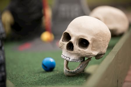 Crazy Golf Hire Horror Skulls