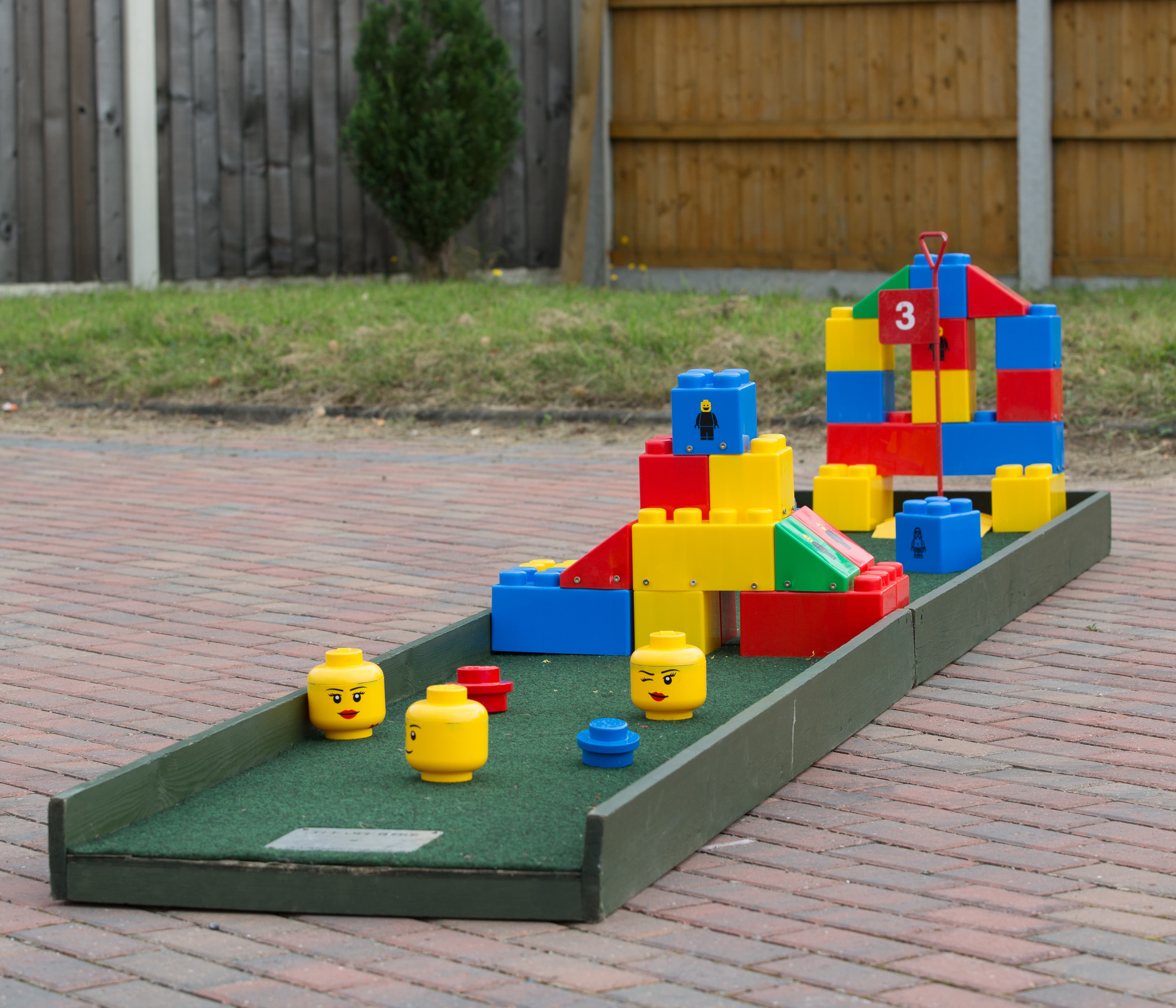 Crazy Golf Hire Lego Hole