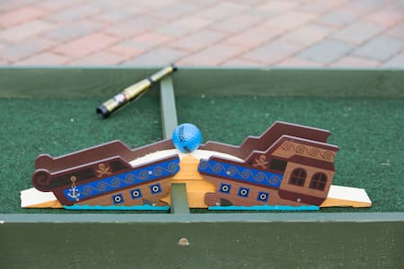 Crazy Golf Hire Shipwreck