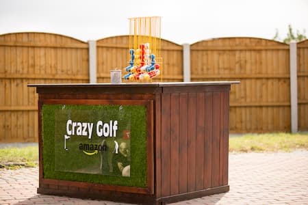 Crazy Golf Hire Station