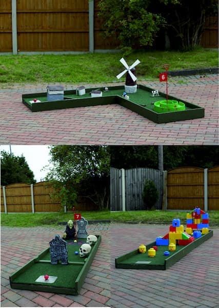 Multiple Crazy Golf Holes