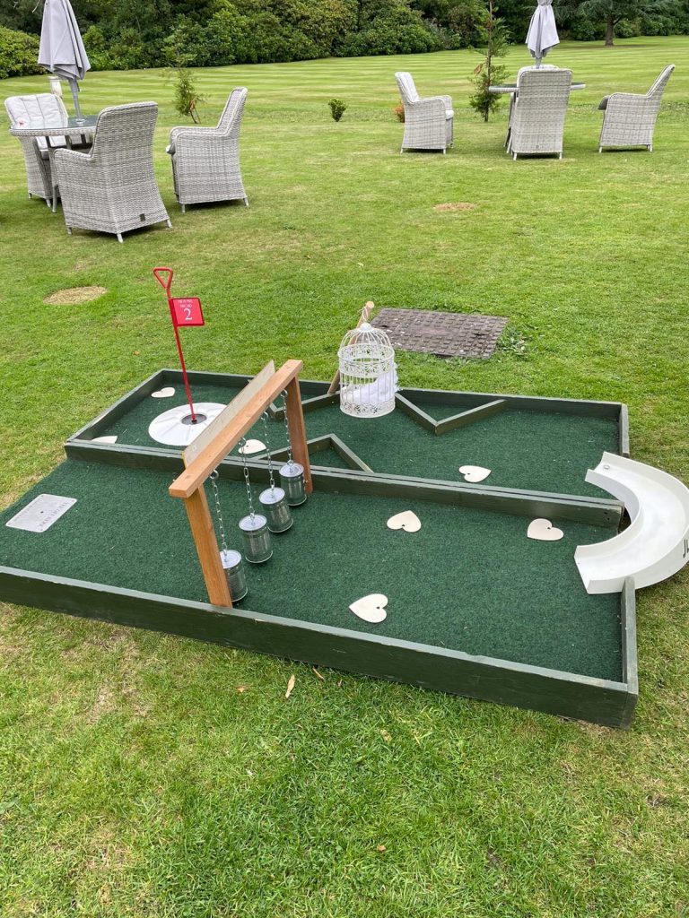 Wedding Golf Hole 8