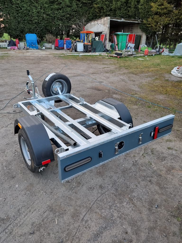 Compact Trailer For Demountable Gen Set