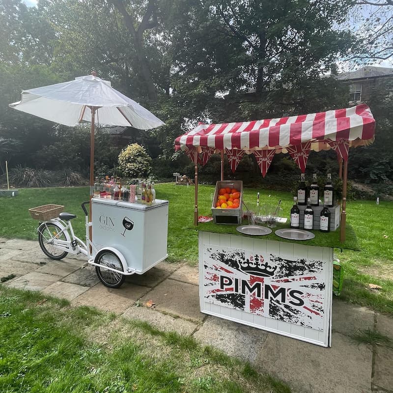 Pimms Cart And Gin Trikes For Hire