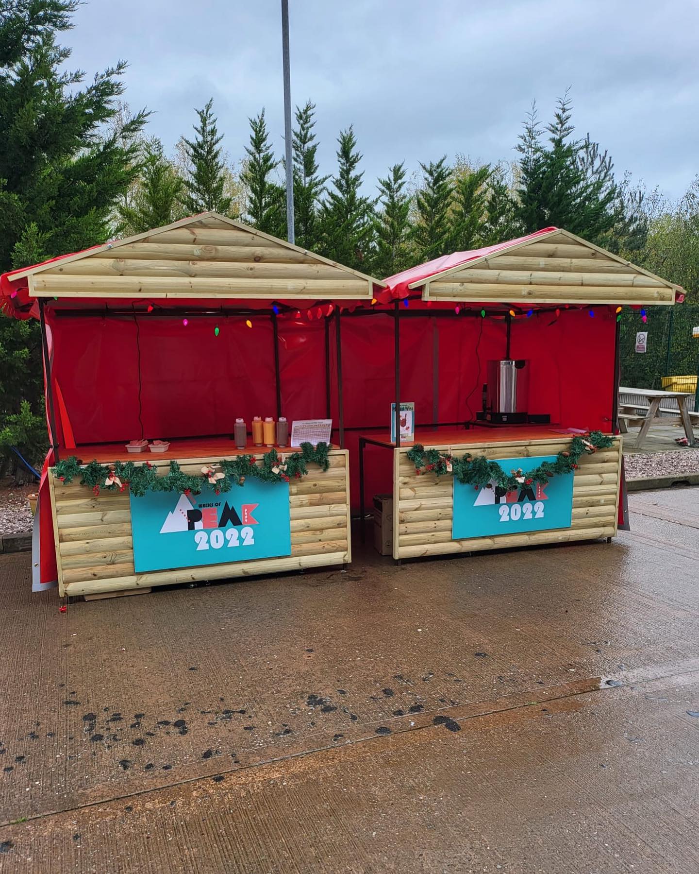 Amazon Christmas Huts