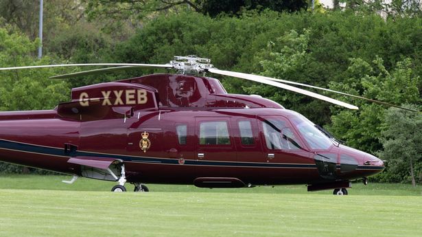 Princess Anne's Helicopter