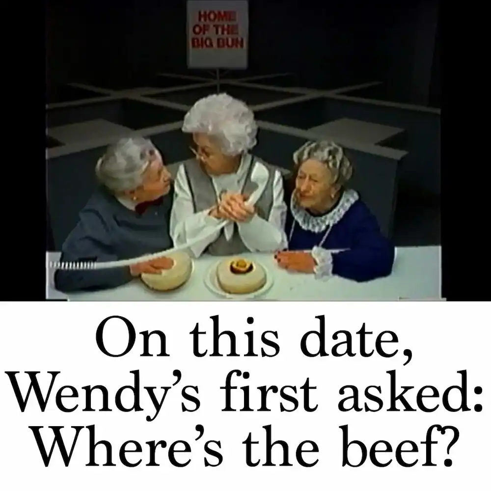 Wendy's Wheres The Beef