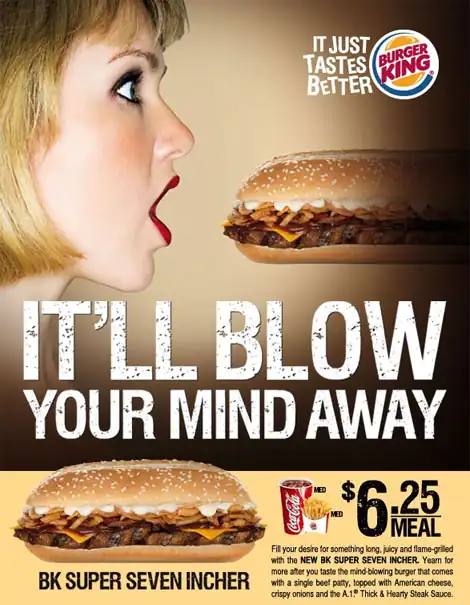 blow advert