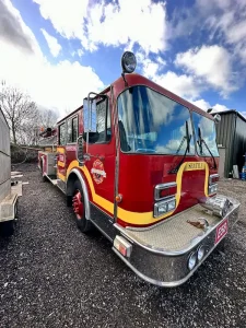 John W. Sanders II Our USA Fire Truck Food Truck