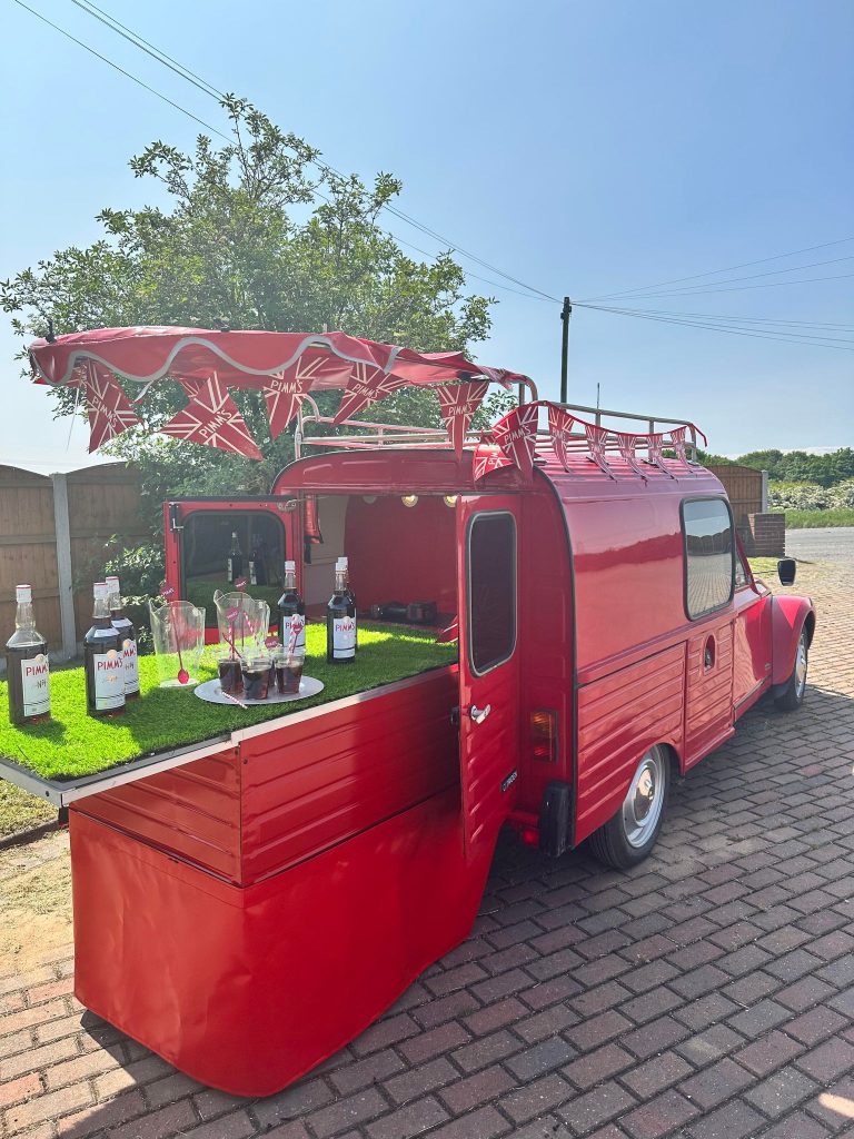 Our little red food truck