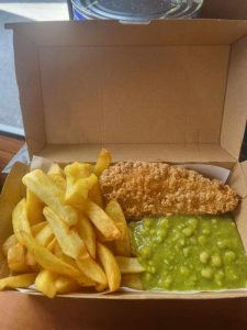 Fish Chips Mushy Peas