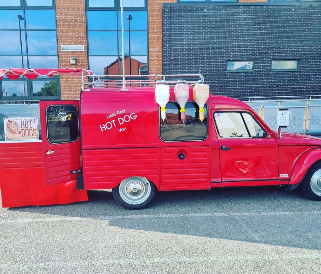 Hire Our Little Red Hot Dog Van