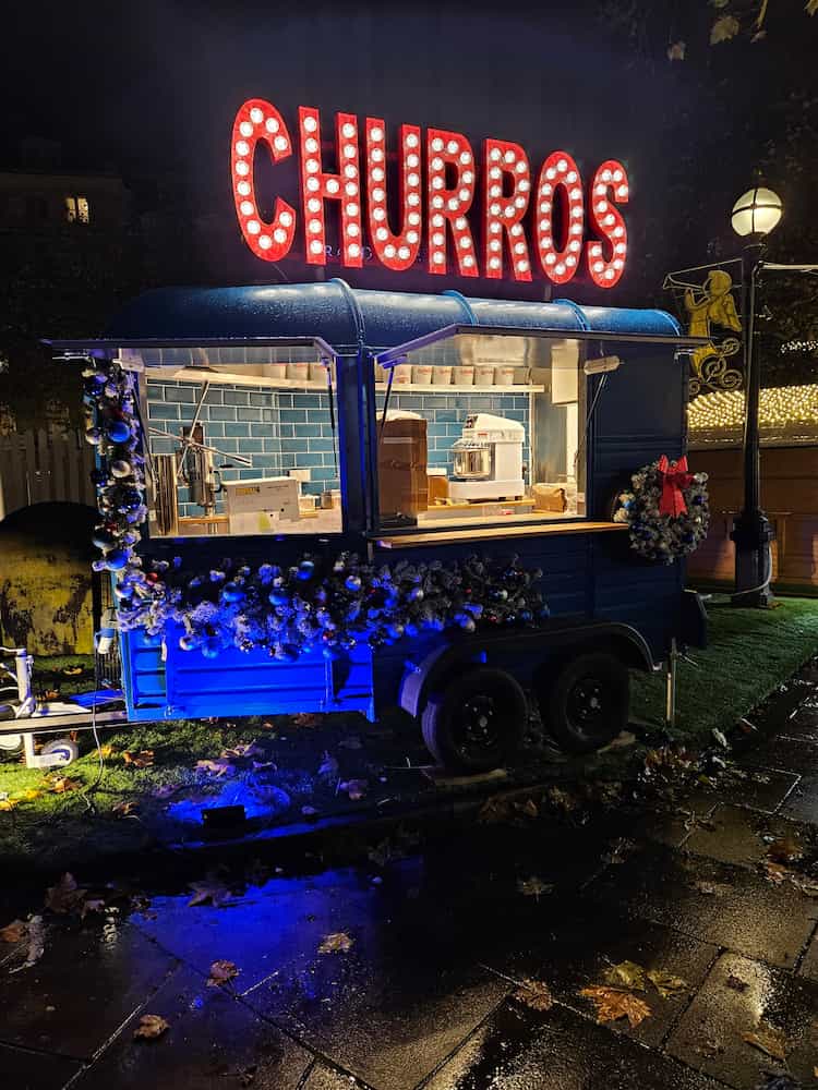 Churros Box At Night