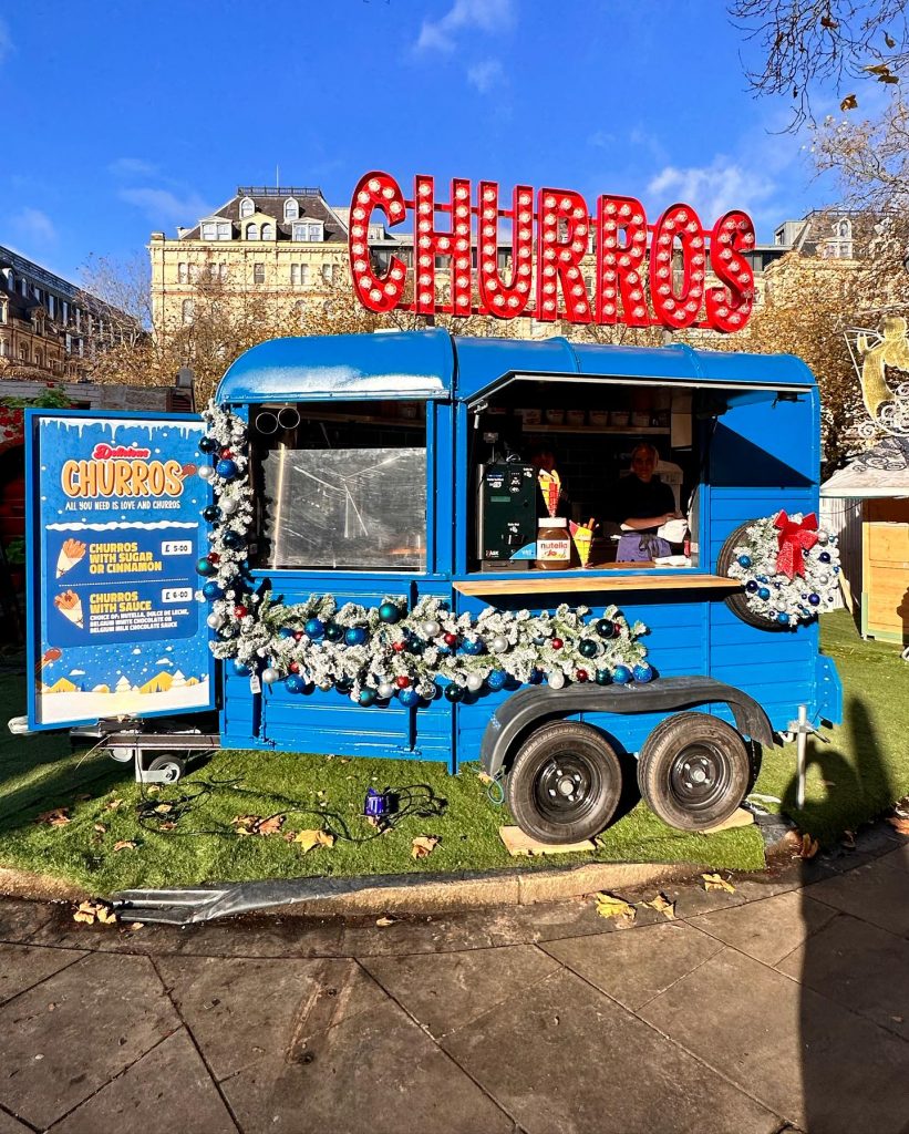 Our Little Blue Churros Box