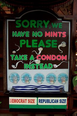 Condoms Instead Of Mints