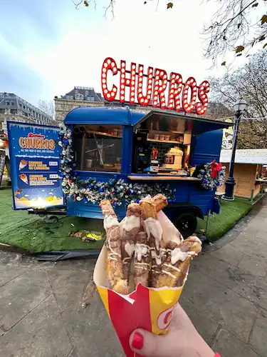 Our Little Blue Churros Box