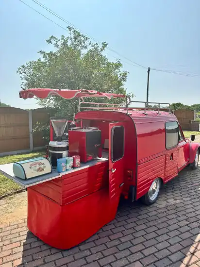 Hire Our Little Red Coffee Van