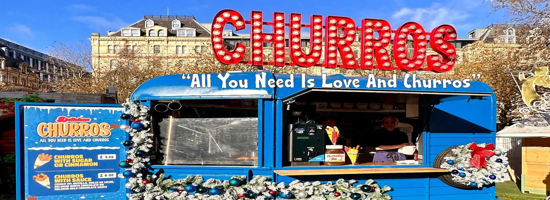 Hire Spanish Churros Cart