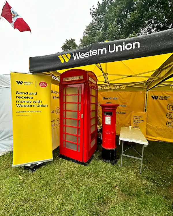 Western Union Telephone Photo Booth