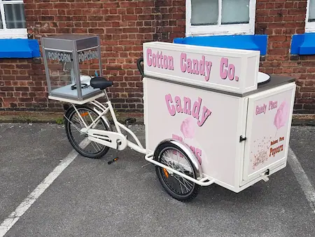Candy Floss and Popcorn On A Trike