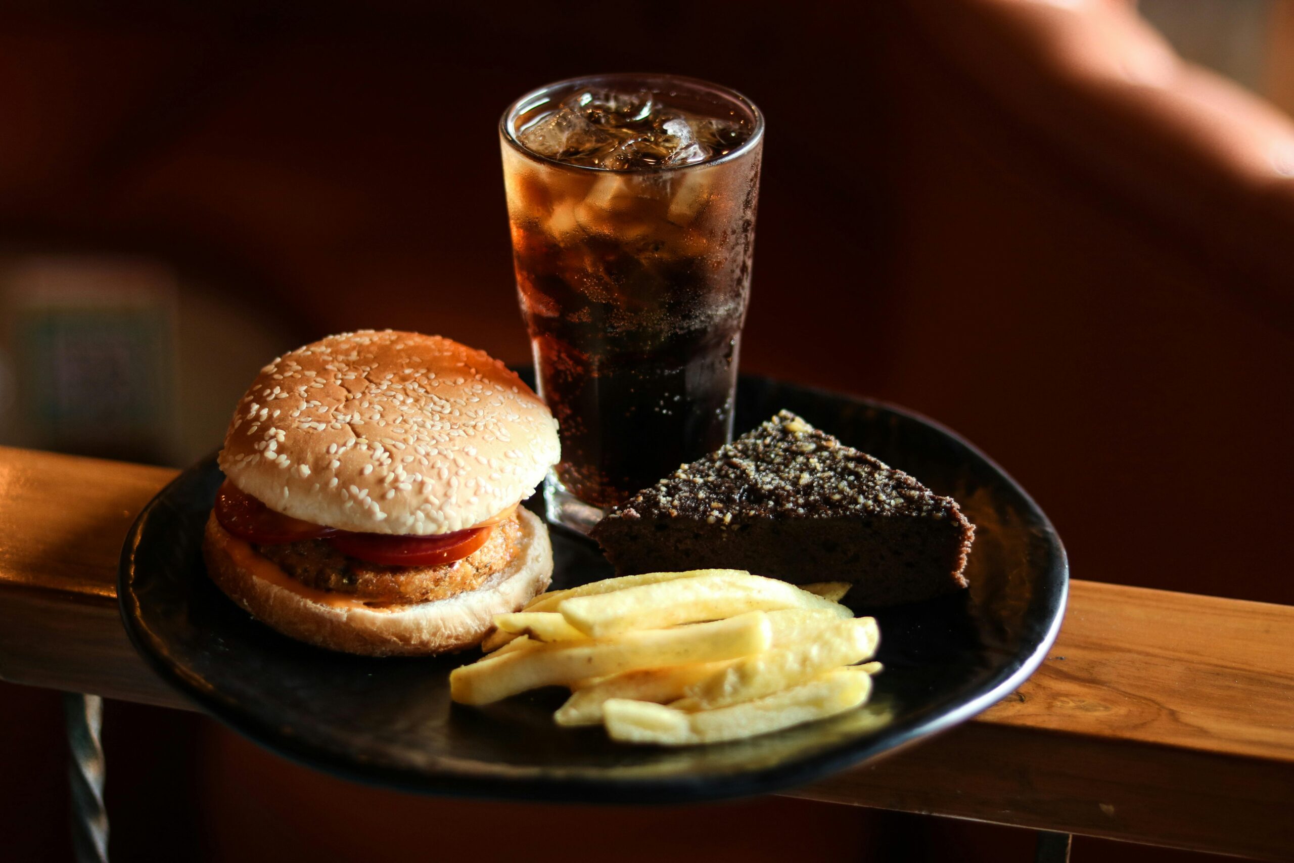 Burger and Dessert