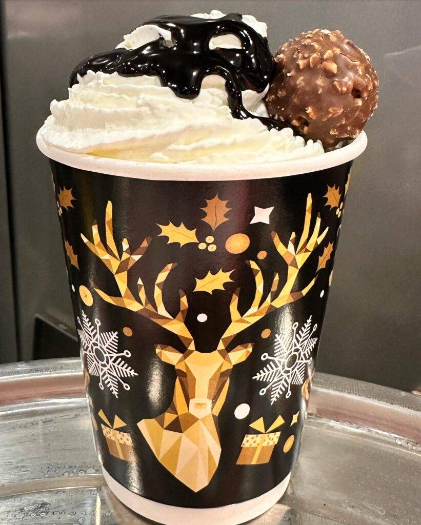 Ferrero Rocher Hot Chocolate