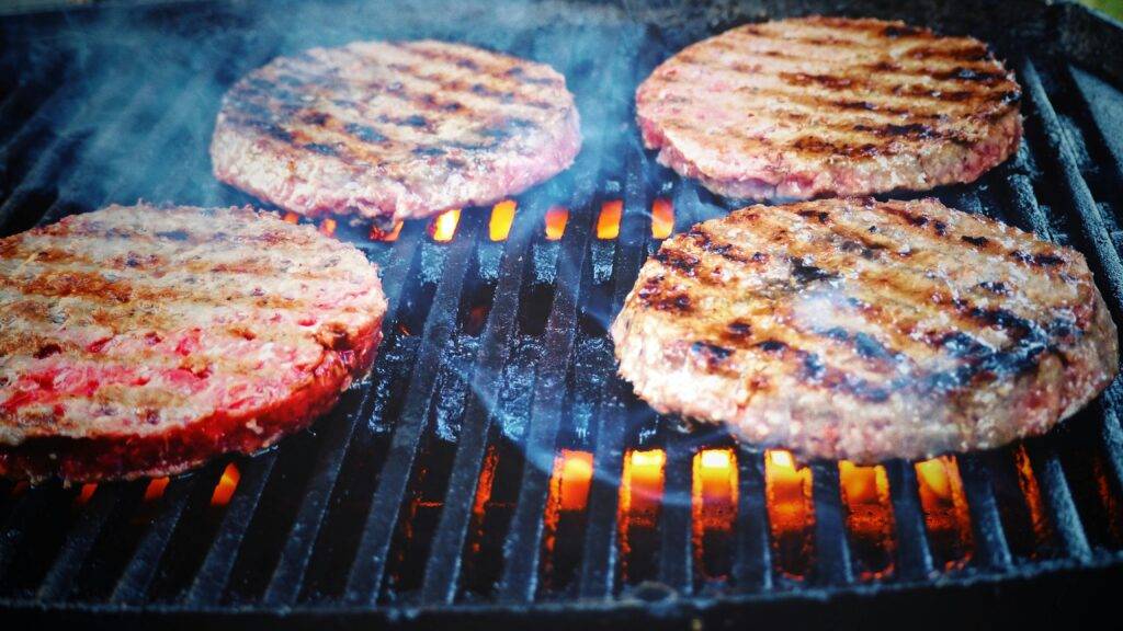 Flame Grilled Burgers 