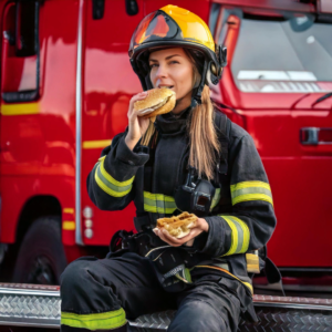 Fire Truck Burger Van Fire Truck Burger Van