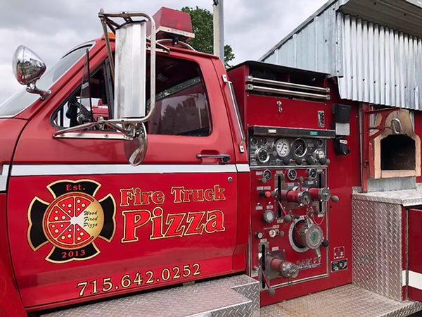 Fire Truck Pizza