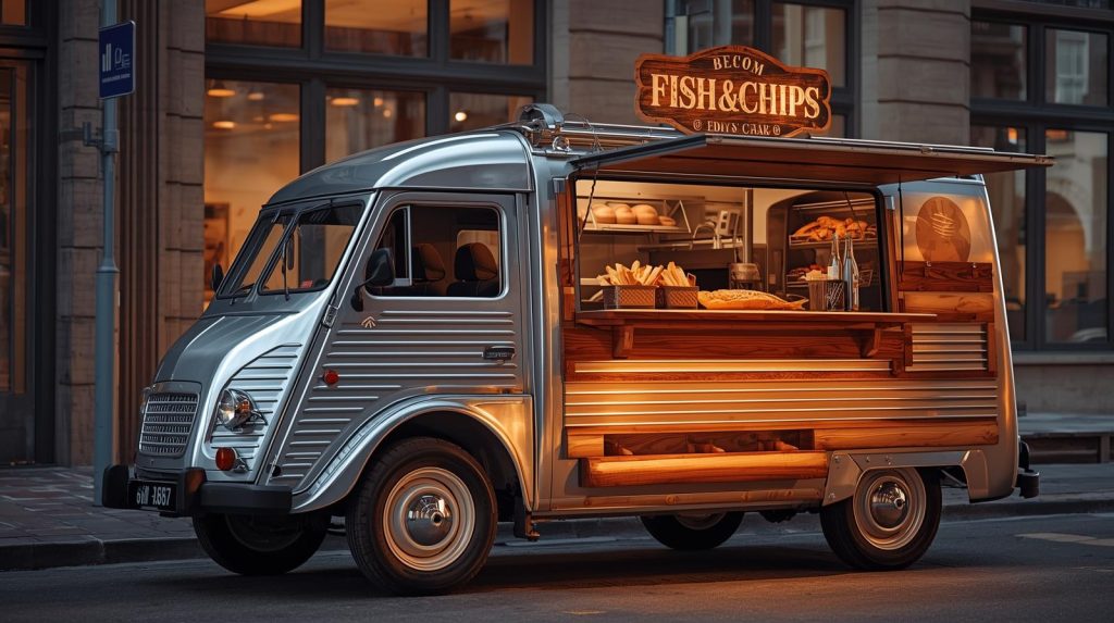 Fish and Chips Food Trucks