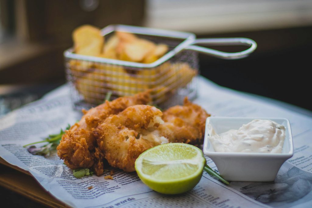 Juicy Fish and Chips